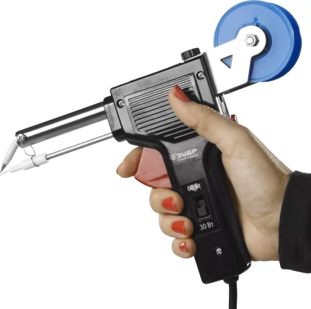 Паяльники с подачей припоя 2 мощности (30Вт/60Вт) серия ПРОФЕССИОНАЛ купить в Нижневартовске