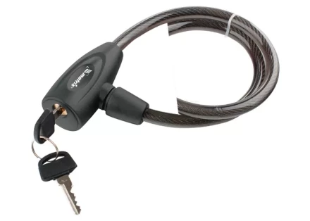 Замок тросовый универсальный 10х650 мм MATRIX 91814 купить в Нижневартовске