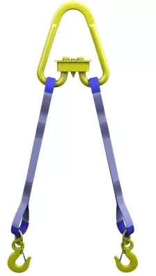 Строп текстильный двухветвевой 2СТ 5 т L=4 м SF6 100 мм Звено РТ-3 купить в Нижневартовске