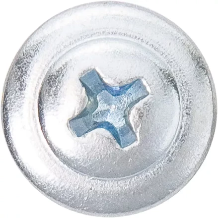 Саморезы 4,2 х 75 с прессшайбой PH №2 острый наконечник оцинкованные 3000 шт в коробке Шурупь 48725 купить в Нижневартовске