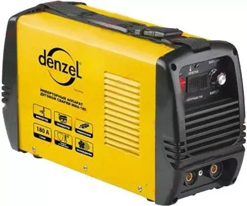Аппарат инверторный для дуговой сварки DENZEL ММА-180C 94338 купить в Нижневартовске