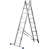 Лестница ЗУБР универсальная, двухсекционная со стабилизатором, 9 ступеней 38821-09 купить в Нижневартовске