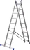 Лестница ЗУБР универсальная, двухсекционная со стабилизатором, 9 ступеней 38821-09 купить в Нижневартовске