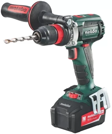 Дрель-винтоверт аккумуляторная METABO BS 18 LTX Quick с рукояткой 18В, 2х5.5Ач, LiHD в кейсе купить в Нижневартовске
