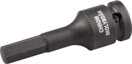 Торцовая головка KRAFTOOL &quot;INDUSTRIE QUALITAT&quot; ударная (1/2&quot;), HEX, Cr-Mo, фосфатированная, H10 27950-10_z01 купить в Нижневартовске