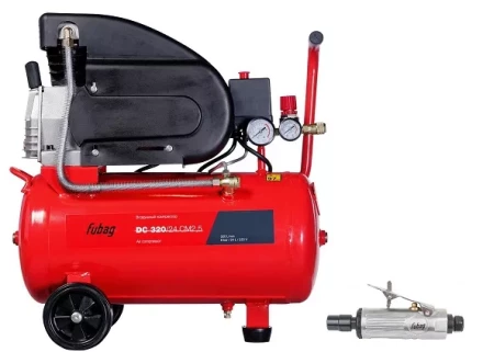 Компрессор масляный поршневой прямой привод FUBAG DС 320/24 CM2.5 купить в Нижневартовске