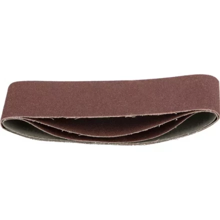 Лента STAYER "MASTER" шлифовальная универсальная бесконечная на тканевой основе, для ЛШМ, P80, 75х533мм, 3шт 35442-080 купить в Нижневартовске