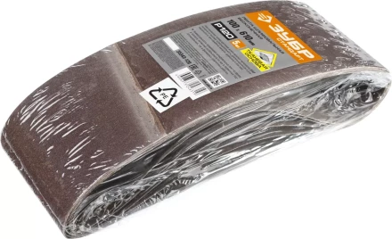 Лента шлифовальная бесконечная ЗУБР "СТАНДАРТ" на тканевой основе, для ЛШМ, P120, 100х610мм, 5 шт 35343-120 купить в Нижневартовске