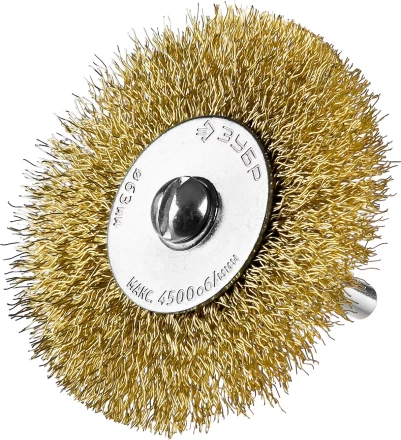 ЗУБР "ПРОФЕССИОНАЛ". Набор щеток дисковых для дрели, витая стальная латунированная проволока 0,3мм, 5 шт 3521-H5_z02 купить в Нижневартовске