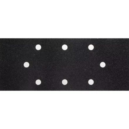 Лист шлиф. универсал. URAGAN "Оптимален для твердых пород дерева" 8 отверстий по линии, для ПШМ, P60, 93х230мм, 50шт 907-22102-060-50 купить в Нижневартовске