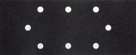 Лист шлиф. универсал. URAGAN "Оптимален для твердых пород дерева" 8 отверстий по линии, для ПШМ, P60, 93х230мм, 50шт 907-22102-060-50 купить в Нижневартовске