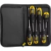 Набор JCB: Отвертки, хромомолибденовая сталь S2, двухкомпонентные рукоятки, магнитный наконечник, 7 предм, чехол JSD019 купить в Нижневартовске