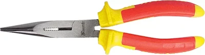 Длинногубцы прямые Insulated 200мм двухкомпонентные рукоятки MATRIX PROFESSIONAL 17103