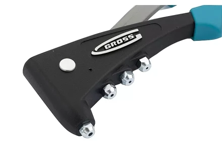 Заклёпочник литой  усиленный заклёпки 2,4-4,8мм GROSS 40403 купить в Нижневартовске