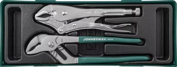 Комплект P2710ST переставные клещи Р2710 и струбцины P32M10A 2 предмета  Jonnesway 48190 купить в Нижневартовске