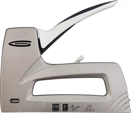 Степлер мебельный (Aluminium 140) алюм. корпус рег. удара тип скобы 140 300 6-14 мм  GROSS 41007 купить в Нижневартовске