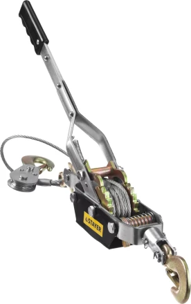 Лебедка STAYER "MAXPull" рычажная, тросовая, 4т/3м 4310-4 купить в Нижневартовске