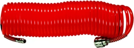 Шланг спиральный воздушный 10 м с быстросъемными соединениями  MATRIX 57004 купить в Нижневартовске