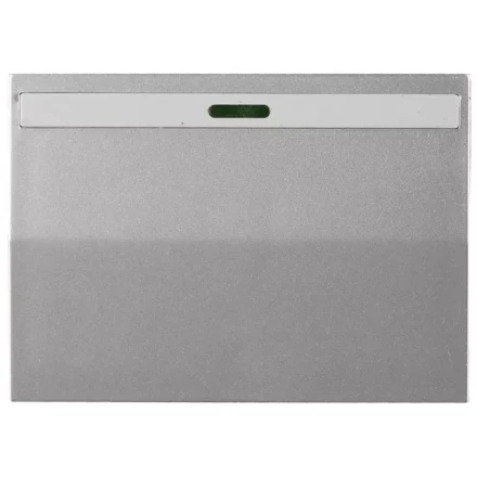 Выключатель СВЕТОЗАР "ЭФФЕКТ" одноклав., с эффектом свечения, без вставки и рамки, цвет светло-серый металлик, 10A/~250B SV-54431-SM купить в Нижневартовске