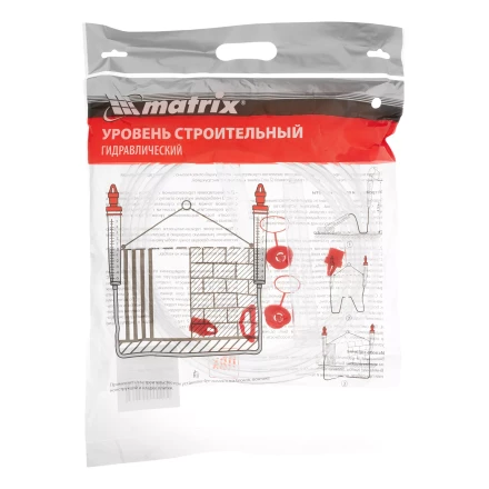 Гидроуровень,удлиненная колба, рельефная градуировка, 5м Matrix 37090 купить в Нижневартовске