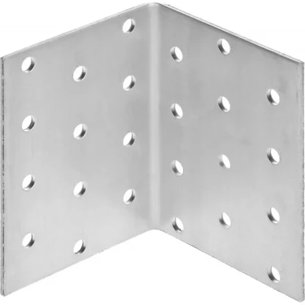 Крепежный угол ЗУБР "МАСТЕР" равносторонний, 80х60х60мм, 1шт 310206-080-060 купить в Нижневартовске