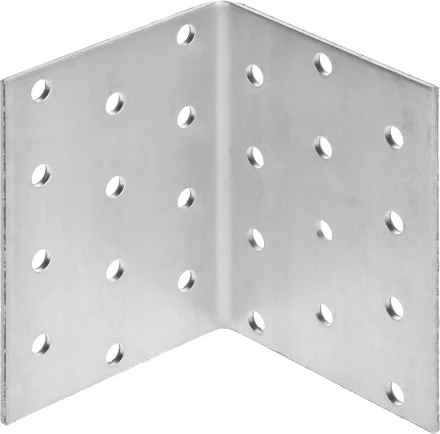 Крепежный угол ЗУБР "МАСТЕР" равносторонний, 80х60х60мм, 1шт 310206-080-060 купить в Нижневартовске