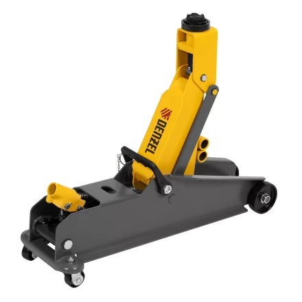 Домкрат гидравлический подкатной с фиксатором Denzel 51261, 3 т, 190-532 мм, SUV купить в Нижневартовске