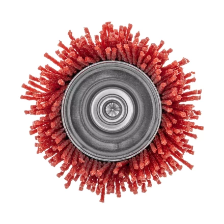 Щетка для дрели Denzel, 65 мм, Чашка, со шпилькой, нейлоновая щетина, 74435 купить в Нижневартовске