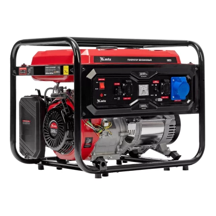 Генератор бензиновый MTX RS-7000, 6 кВт, 230В, ручной стартер купить в Нижневартовске
