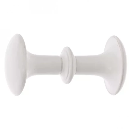 Ручка-кнопка РК1 пластмассовая белая 5штук  Металлист Россия 91587 купить в Нижневартовске