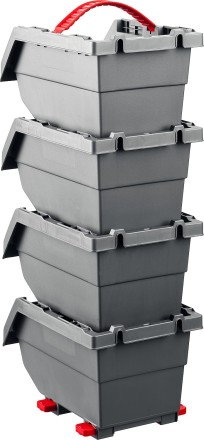 Набор лотков &quot;Clickbin&quot;, 0,45 л, KETER 38065-K4 купить в Нижневартовске