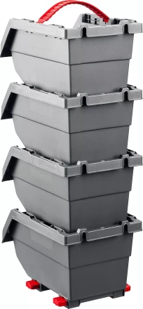 Набор лотков "Clickbin", 0,45 л, KETER 38065-K4 купить в Нижневартовске