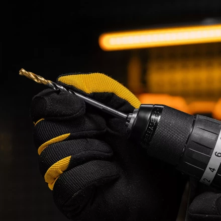 Сверло спиральное по металлу Denzel 5,5 x 93мм, Р6М5, Golden Tip, многогранная заточка, 718277 купить в Нижневартовске