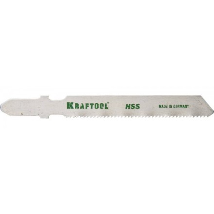 Полотна KRAFTOOL, T118A, для эл/лобзика, HSS, по металлу (1,5-2мм), EU-хвост., шаг 1,2мм, 55мм, 2шт 159551-1,2 купить в Нижневартовске