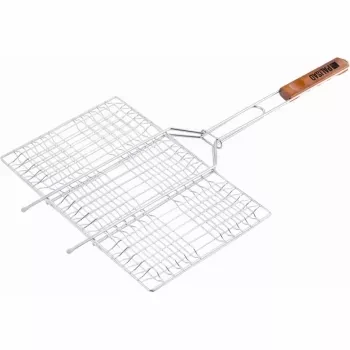 Решетка гриль 340*220 мм, хромированная PALISAD Camping 69557 купить в Нижневартовске