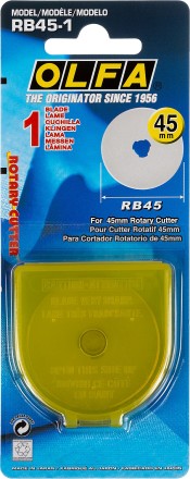 Лезвие OLFA круглое для RTY-2/G,45-C, 45х0,3мм, 1шт OL-RB45-1 купить в Нижневартовске