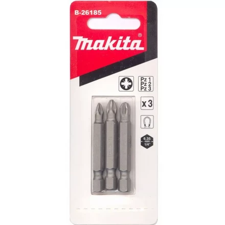 Биты Makita PZ1,2,3 50мм 3шт (B-26185) купить в Нижневартовске