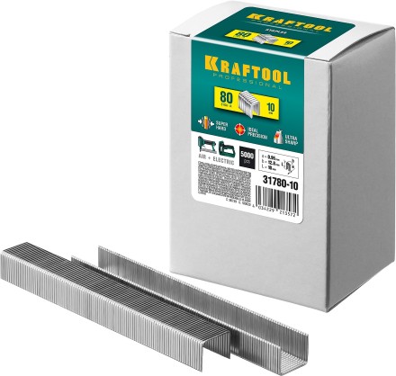 Скобы тип 21GA (80 / Pr A / Senco AT) 5000 шт 31780-10 купить в Нижневартовске