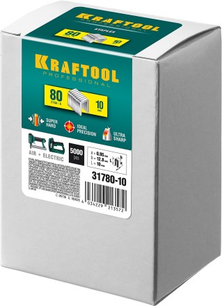 Скобы тип 21GA (80 / Pr A / Senco AT) 5000 шт 31780-10 купить в Нижневартовске