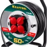 Силовые удлинители на стальной катушке  HEAVY DUTY 4.0, кабель КГ 3х2,5 кв мм 55086-50 купить в Нижневартовске