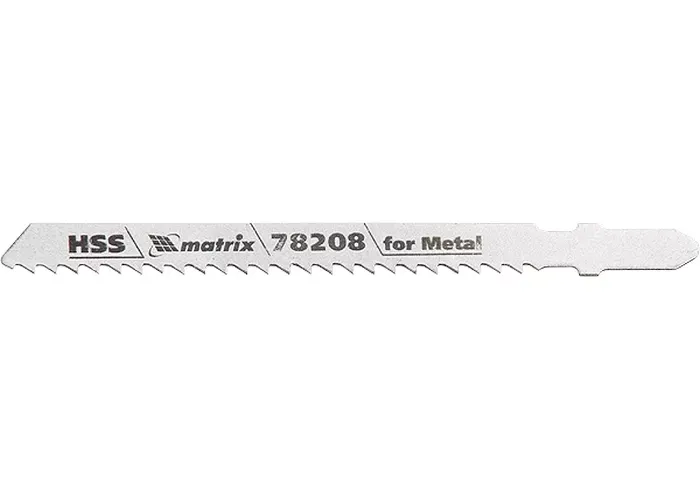 Полотна для электролобзика по металлу 3 шт T127D 75 х 3мм HSS MATRIX Professional 78208 купить в Нижневартовске