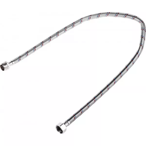 Подводка гибкая STAYER для воды, оплетка из нержавеющей стали, г/ш 1/2" - 0,8м 51015-G/S-080 купить в Нижневартовске