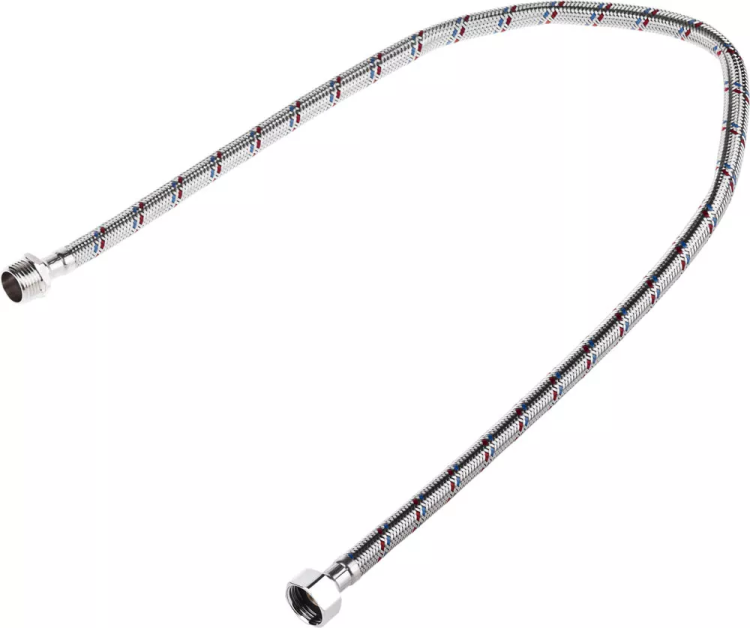 Подводка гибкая STAYER для воды, оплетка из нержавеющей стали, г/ш 1/2" - 0,8м 51015-G/S-080 купить в Нижневартовске