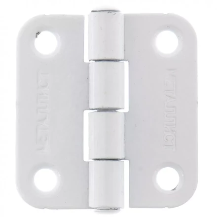Петля накладная ПН5-40 белая 4 шт Россия 91559 купить в Нижневартовске