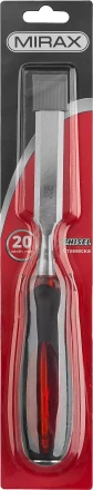 Стамеска MIRAX с двухкомпонентной прозрачной рукояткой, 20мм 1810-20 купить в Нижневартовске