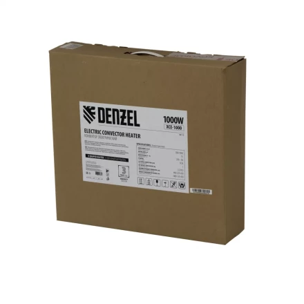 Конвектор электрический XCE-1000, 230 В, 1000 Вт, X-образный нагреватель Denzel 98115 купить в Нижневартовске