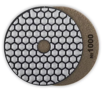 ЗУБР 100 мм, №1000, сухое шлифование, алмазный гибкий шлифовальный круг АГШК, Профессионал (29868-1000) купить в Нижневартовске