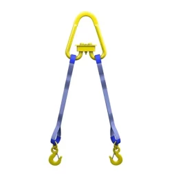 Строп текстильный двухветвевой 2СТ 1.25 т L=2 м РА 60 мм Звено РТ-3
