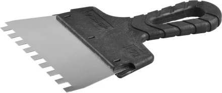 Шпатель ЗУБР "МАСТЕР" ФАСАДНЫЙ, нержавеющее полотно, 150мм, зуб 8х8мм 10078-15-08 купить в Нижневартовске