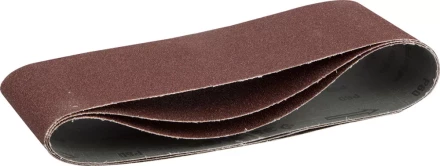 Лента шлифовальная бесконечная ЗУБР "МАСТЕР" на тканевой основе, для ЛШМ, P80, 100х610мм, 3шт 35543-080 купить в Нижневартовске